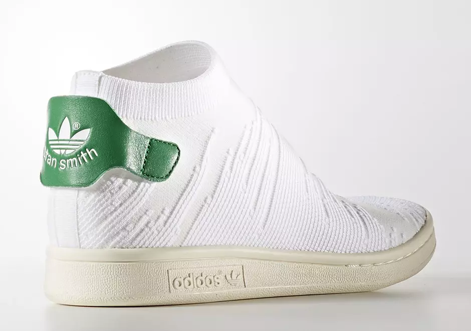 adidas Stan Smith Sock Primeknit BY9252 Hvit Grønn