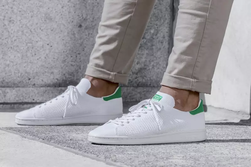 Pacáiste Primeknit Adidas Stan Smith