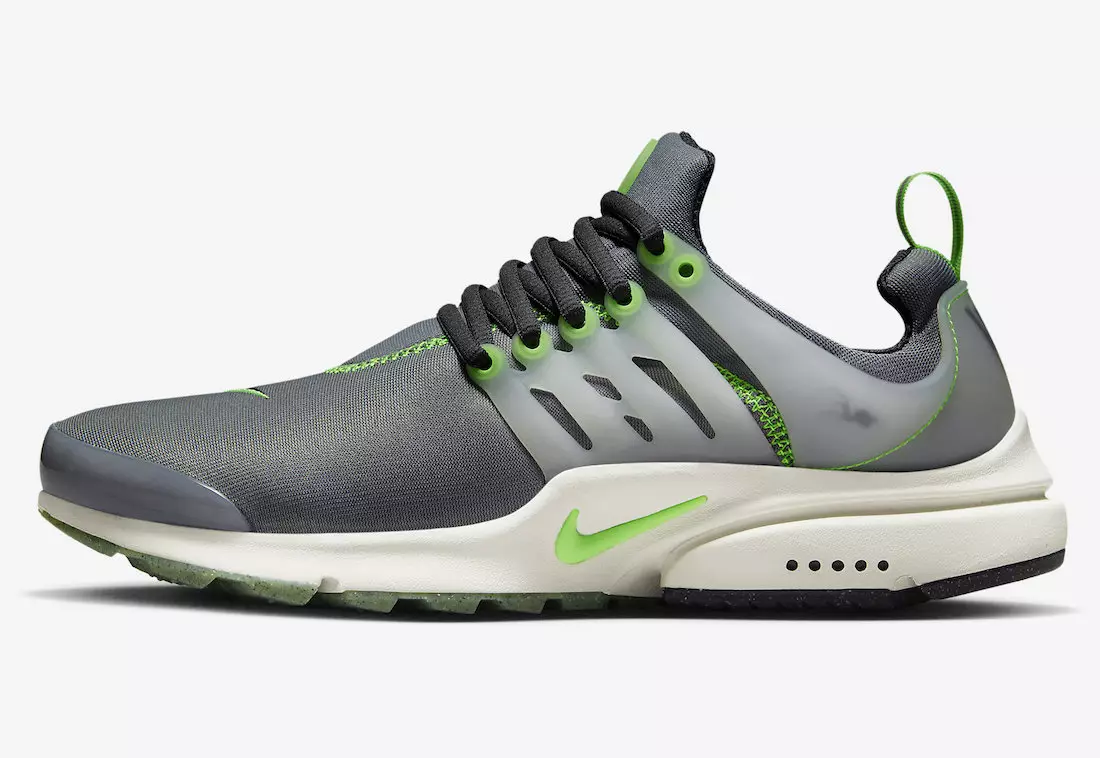 Nike Air Presto Smoke Grey Scream Green FJ2685-001 Buraxılış Tarixi