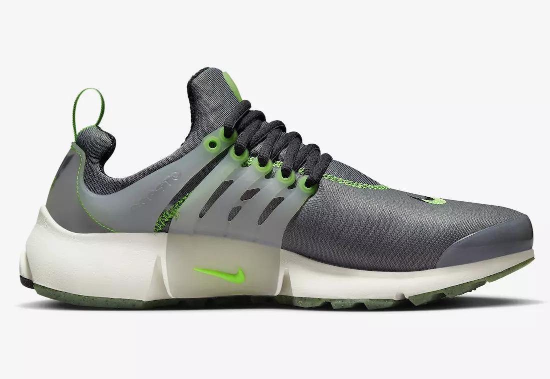 Санаи барориши Nike Air Presto Smoke Grey Scream Green FJ2685-001