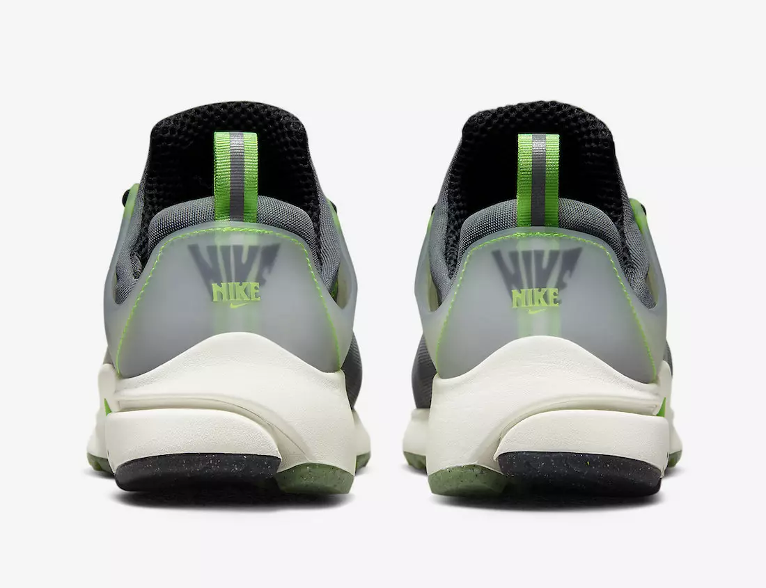 Nike Air Presto Smoke Grey Scream Green FJ2685-001 Utgivningsdatum