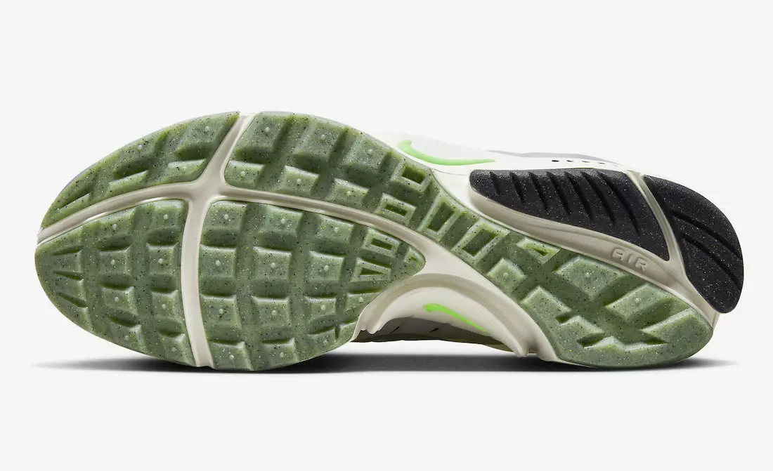 Nike Air Presto Smoke Grey Scream Green FJ2685-001 Tarikh Tayangan