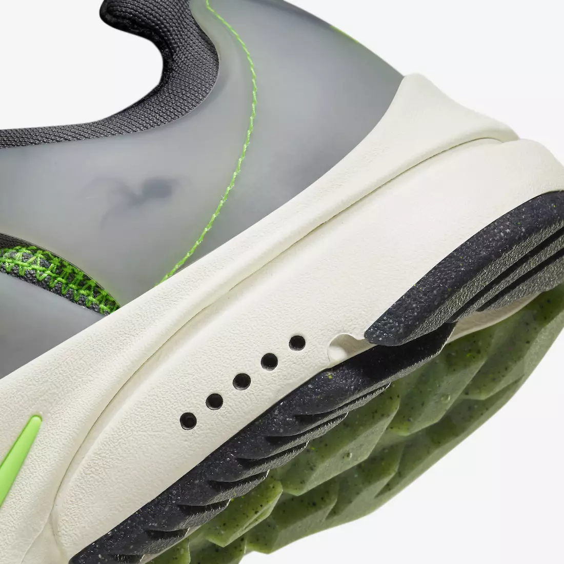 Nike Air Presto Smoke Grey Scream Green FJ2685-001 ထုတ်ဝေသည့်ရက်စွဲ