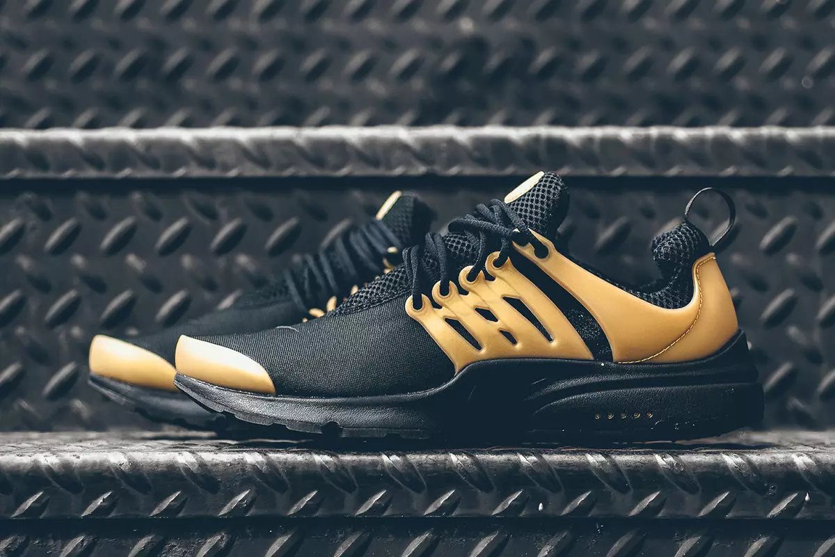 Nike Air Presto Essential შავი მეტალიკი ოქრო