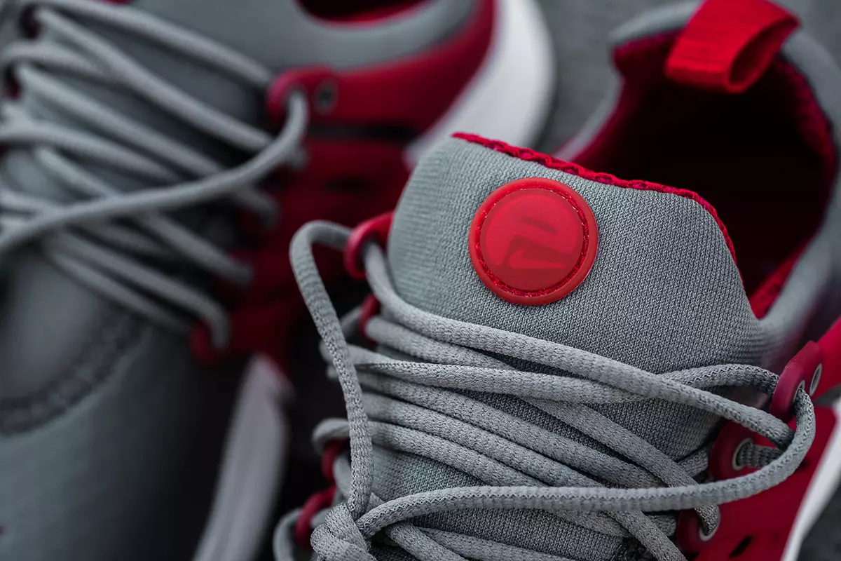 Nike Air Presto Essential Guay Gris Gimnasio Rojo