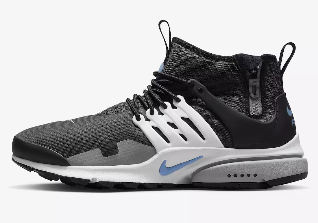 Nike Air Presto Mid Utility Antracite University Azul DC8751-002 Data de lançamento