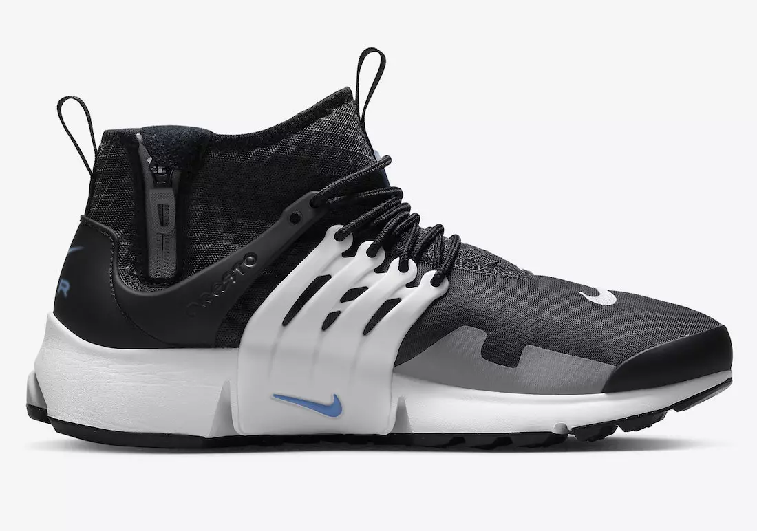 Nike Air Presto Mid Utility Anthracite တက္ကသိုလ် အပြာရောင် DC8751-002 ထုတ်ဝေသည့်ရက်စွဲ