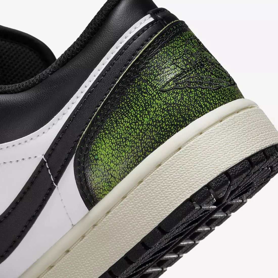 Air Jordan 1 Low Wear Away Negras Verdes DN3705-003 Fecha de lanzamiento