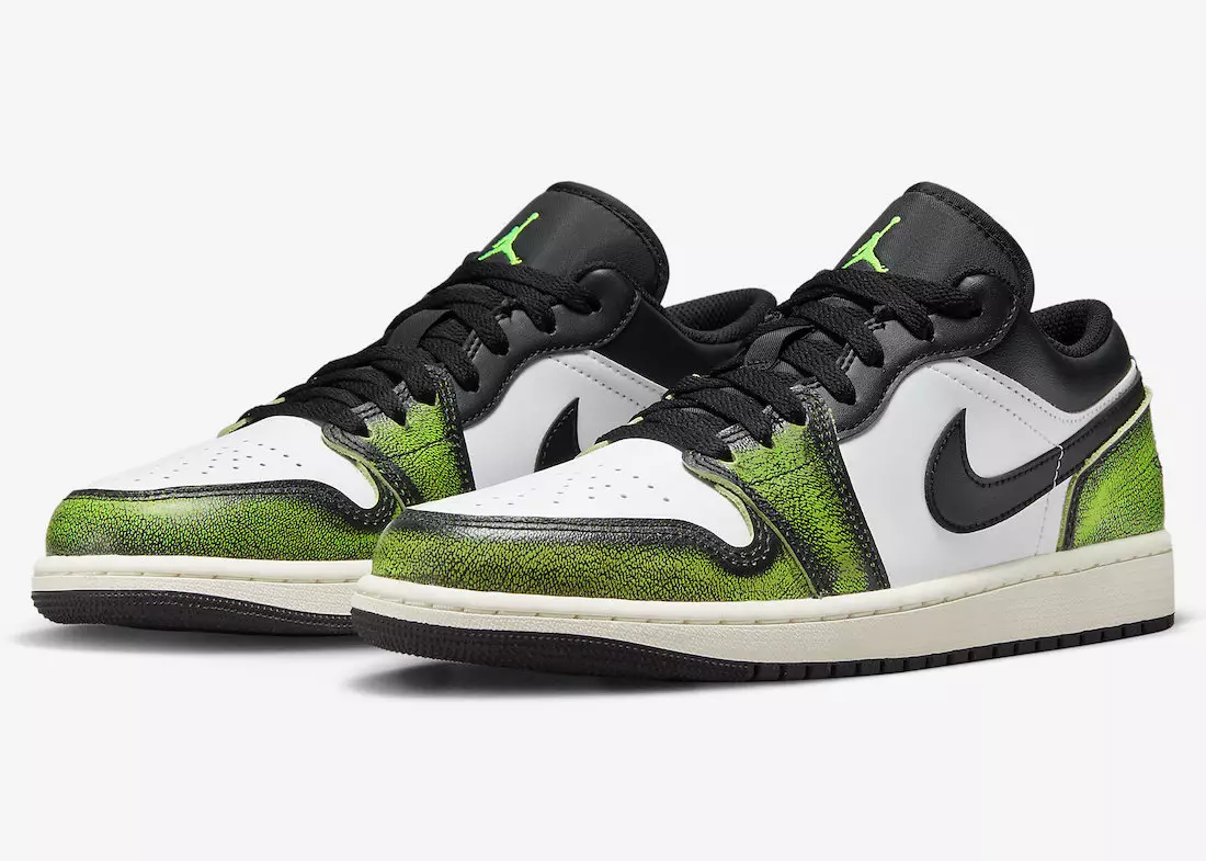 Fotografitë zyrtare të Air Jordan 1 Low "Wear Away"