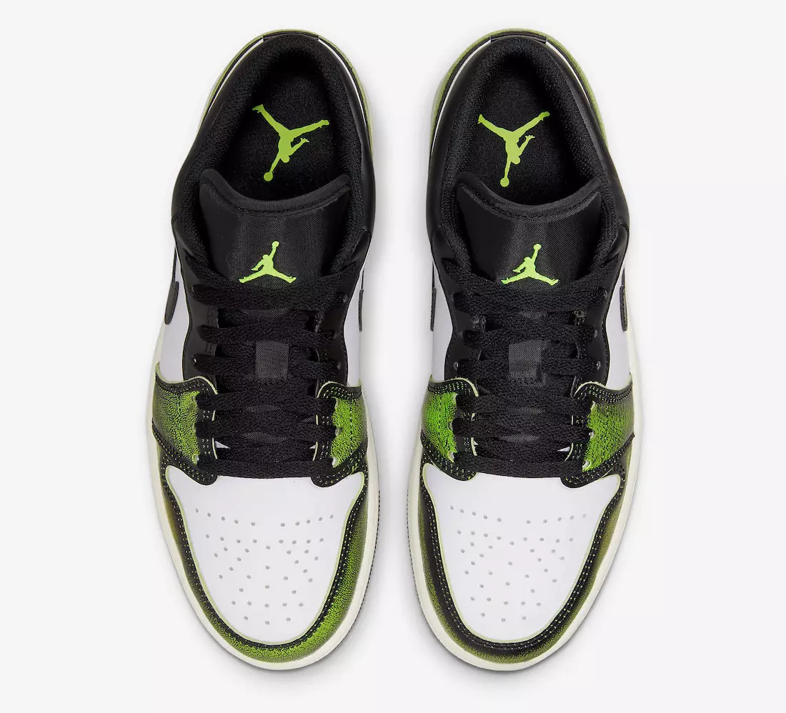 Air Jordan 1 Low Wear Away Black Green DN3705-003 Datum izdaje