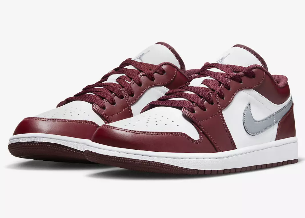 Air Jordan 1 Low Bordeaux 553558-615 Udgivelsesdato