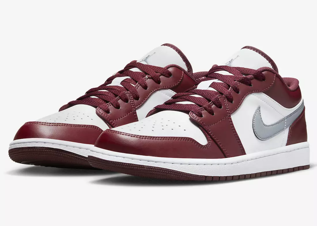 Air Jordan 1 Low „Bordeaux“ unterwegs