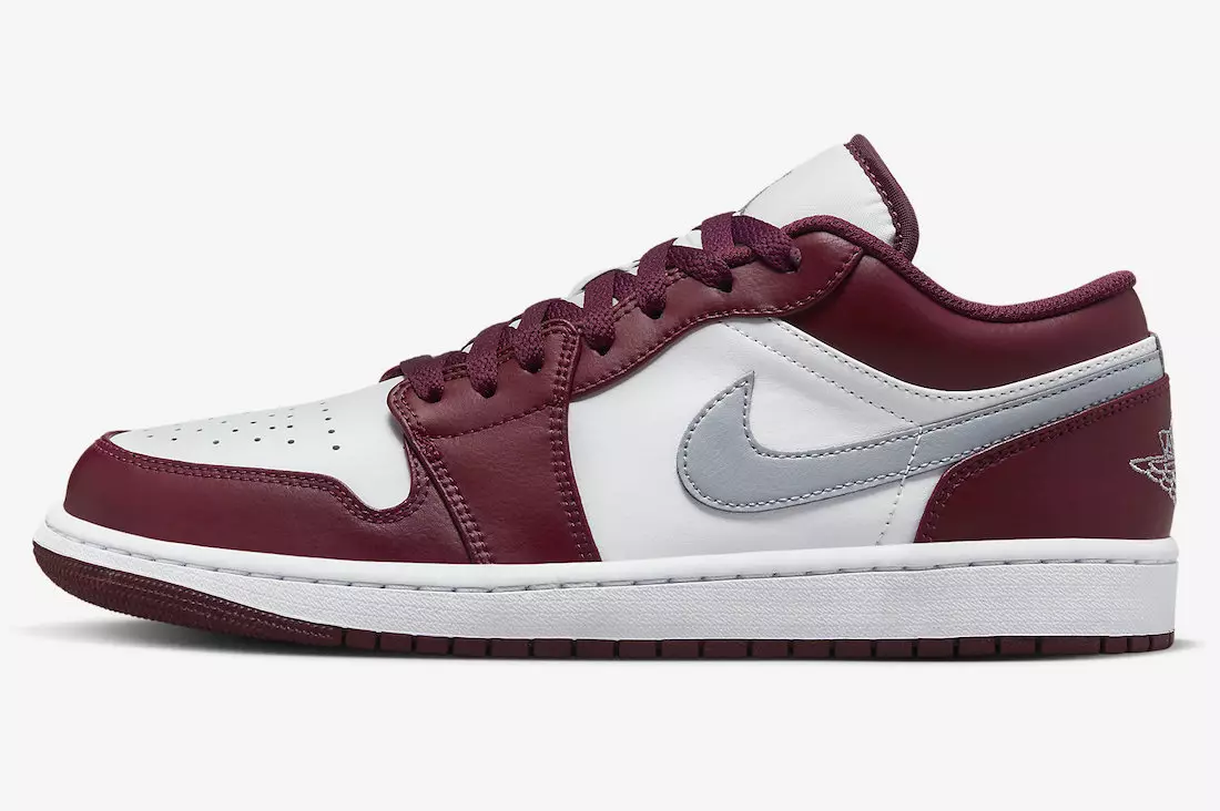 Air Jordan 1 Low Bordeaux 553558-615 Udgivelsesdato