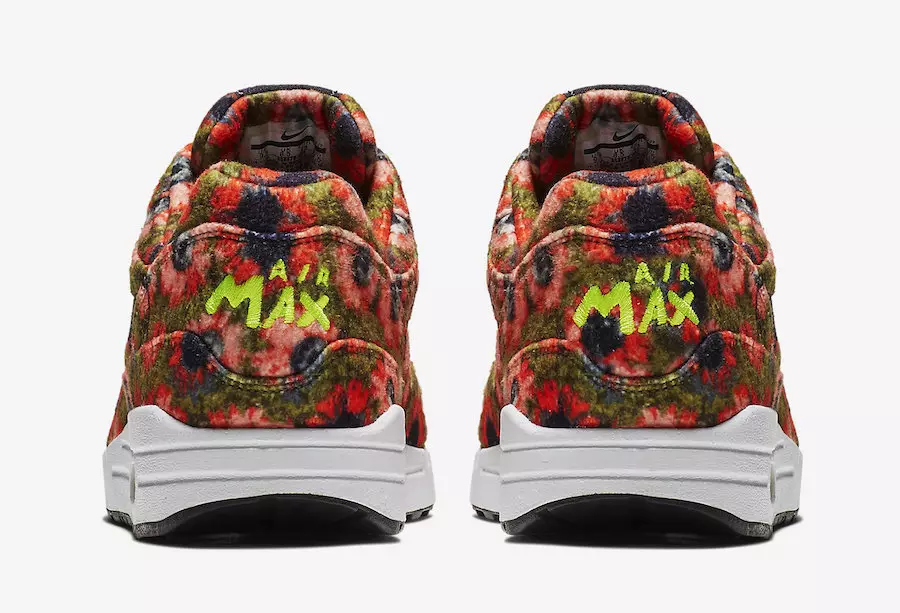 Nike Air Max 1 Floral Mowabb Flash Crimson 858876-003 Çıkış Tarihi