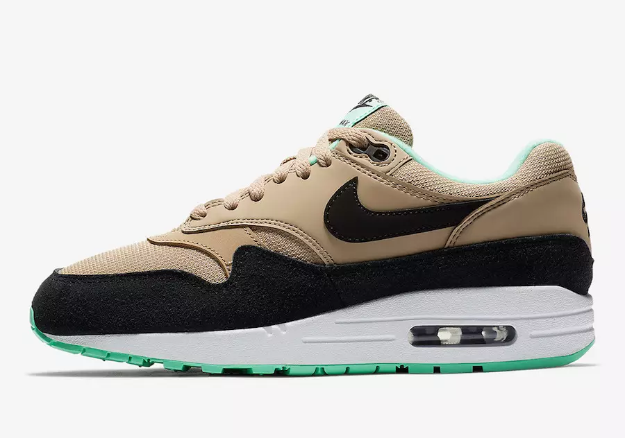 Подошва Nike Air Max 1 мятно-зеленого цвета 319986-206