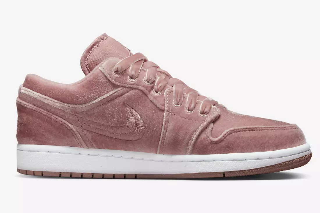 Air Jordan 1 Low Pink Velvet DQ8396-600 תאריך יציאה