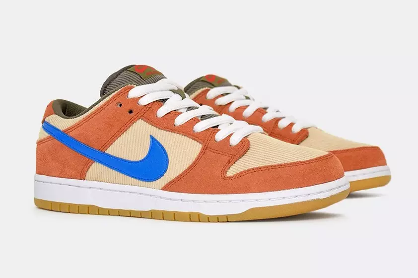 Nike SB Dunk Low Corduroy BQ6817-201 ဖြန့်ချိသည့်ရက်စွဲ