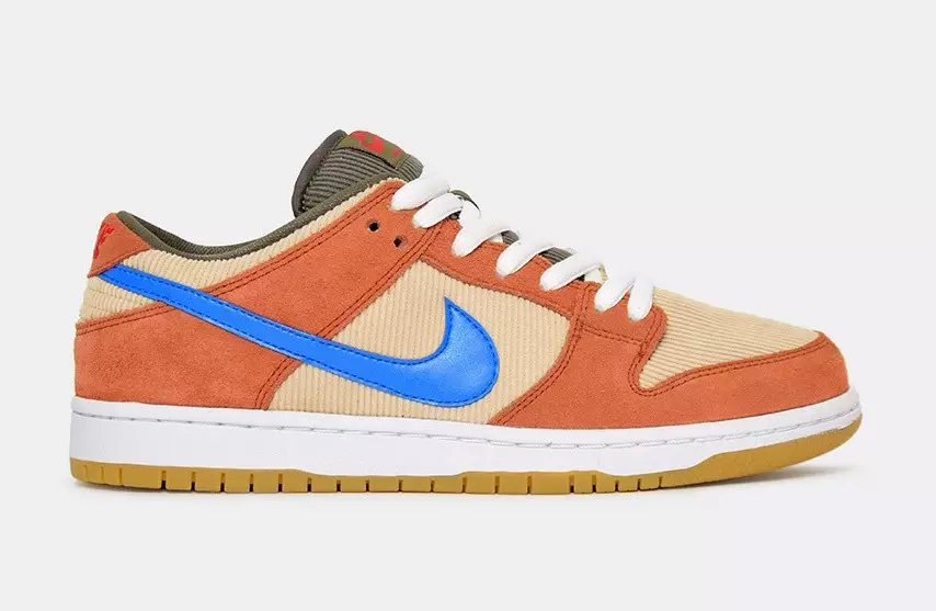 Nike SB Dunk Low Corduroy BQ6817-201 Data de lançamento