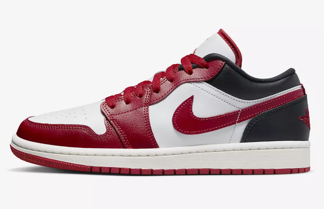 Air Jordan 1 Chini Nyekundu Nyeusi DC0774-160 Tarehe ya Kutolewa