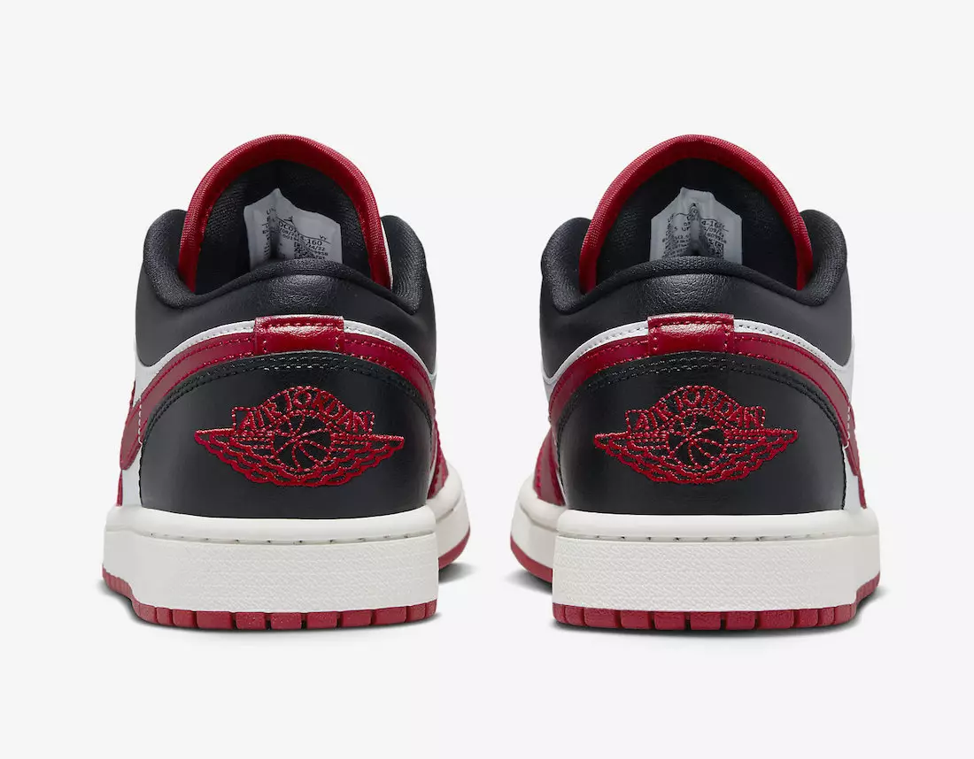 Air Jordan 1 Low Roșu Alb Negru DC0774-160 Data lansării