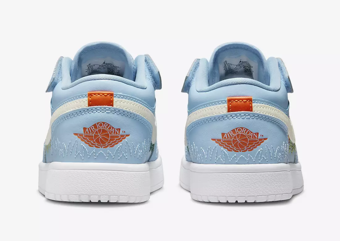 Air Jordan 1 Low Kids DR9500-400 izlaišanas datums