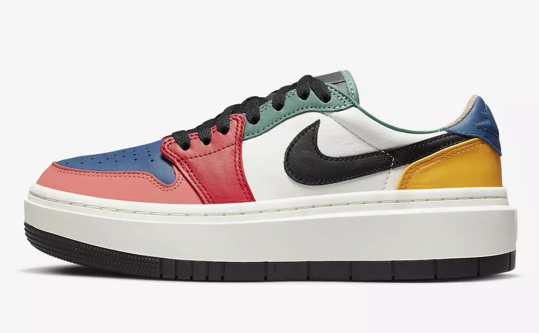 Date de sortie de la Air Jordan 1 Elevate Low Multicolore DX3951-100