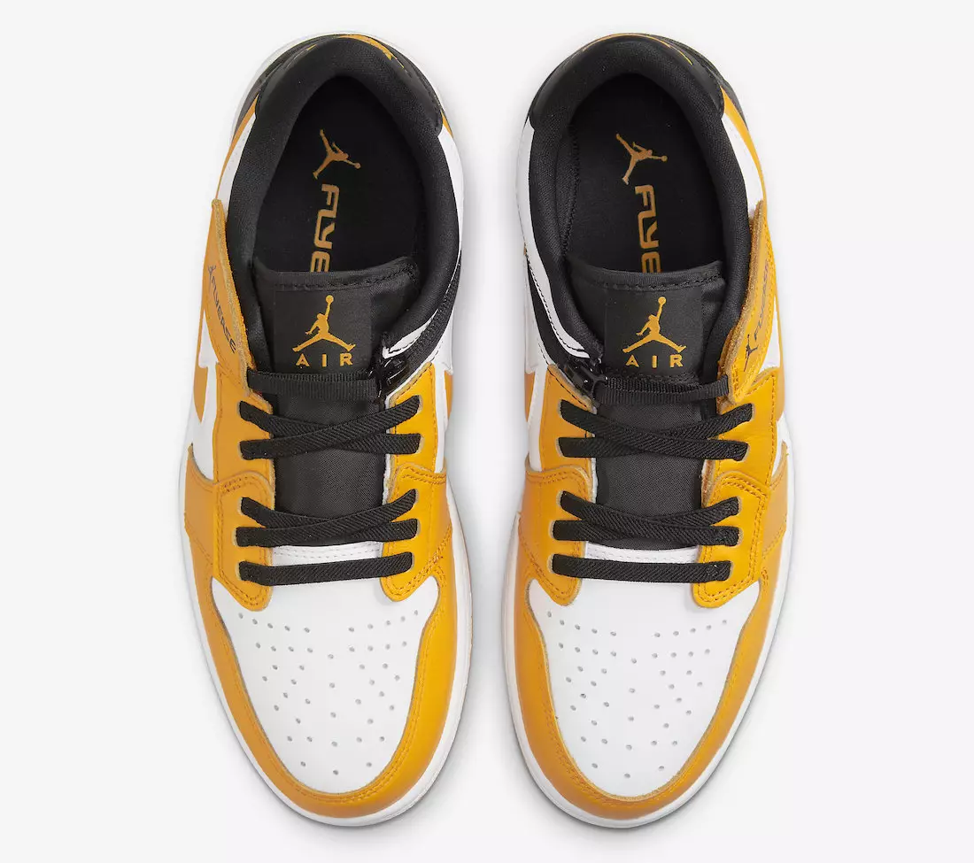 Air Jordan 1 Low FlyEase University Gold DM1206-107 Data ta' Rilaxx