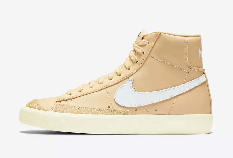 Tarehe ya Kutolewa ya Nike Blazer Mid Butter Canvas Nyeupe CZ1055-700