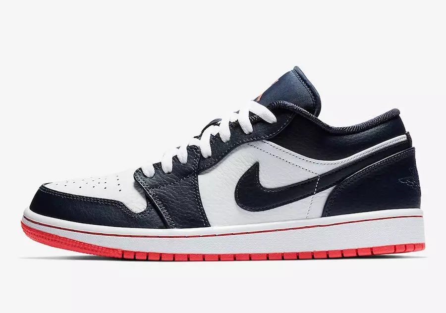 Air Jordan 1 Low Obsidian Ember Glow 553558-481 Data de llançament