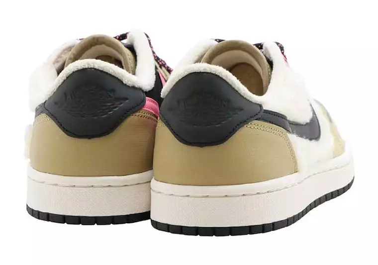 Air Jordan 1 Low Sherpa Fleece AQ0828-200 Թողարկման ամսաթիվ