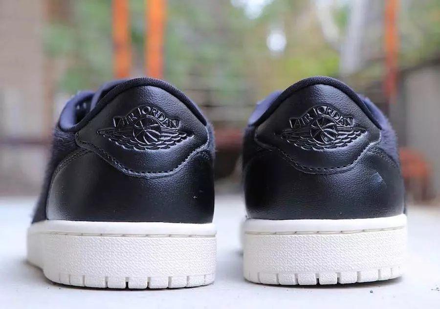 Air Jordan 1 Low No Swoosh Pony Hair AO1935-001 Fecha de lanzamiento