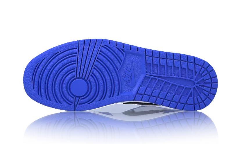 Air Jordan 1 Low Hyper Royal appelsínuhúð 553558-401