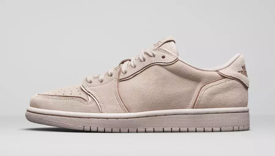 Air Jordan 1 Beige me grimca të ulëta NS