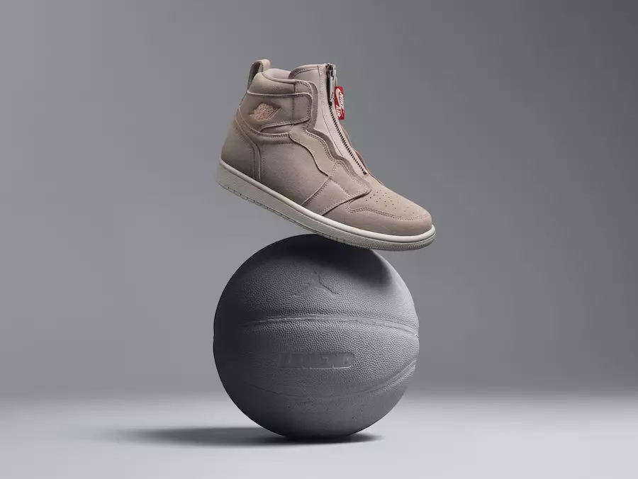 Жіночі літні кросівки Air Jordan 1 High Zip 2018