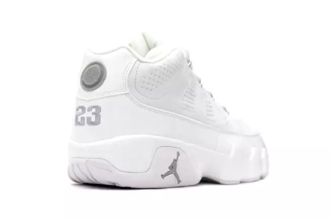 Air Jordan 9 Bajo Blanco Chrome 2002