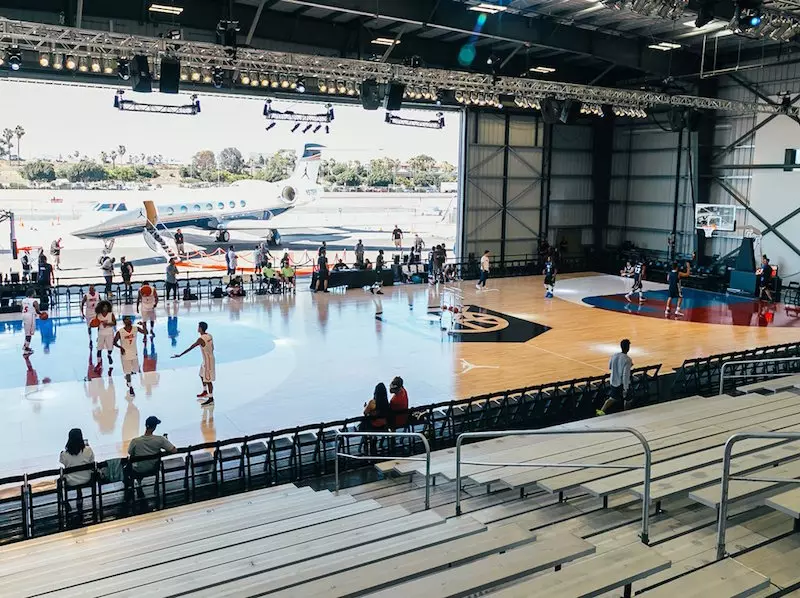 Nike Basket Jordan Hangar Los Angeles