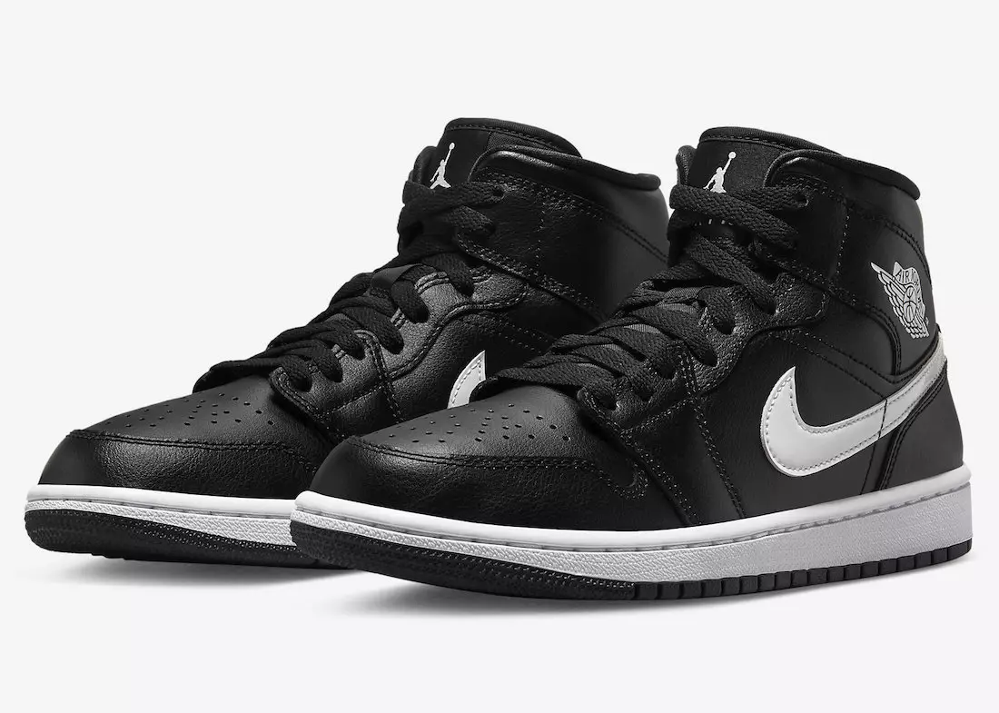 تاریخ انتشار Air Jordan 1 Mid Black White DV0991-001