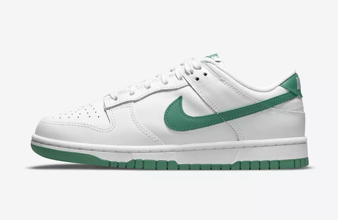 تاریخ انتشار Nike Dunk Low White Green DD1503-112