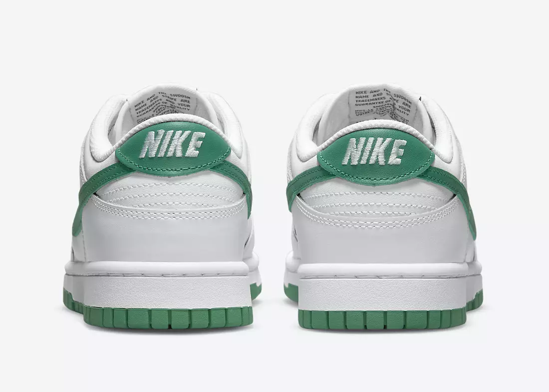 Nike Dunk Low White Green DD1503-112 Дата выпуску