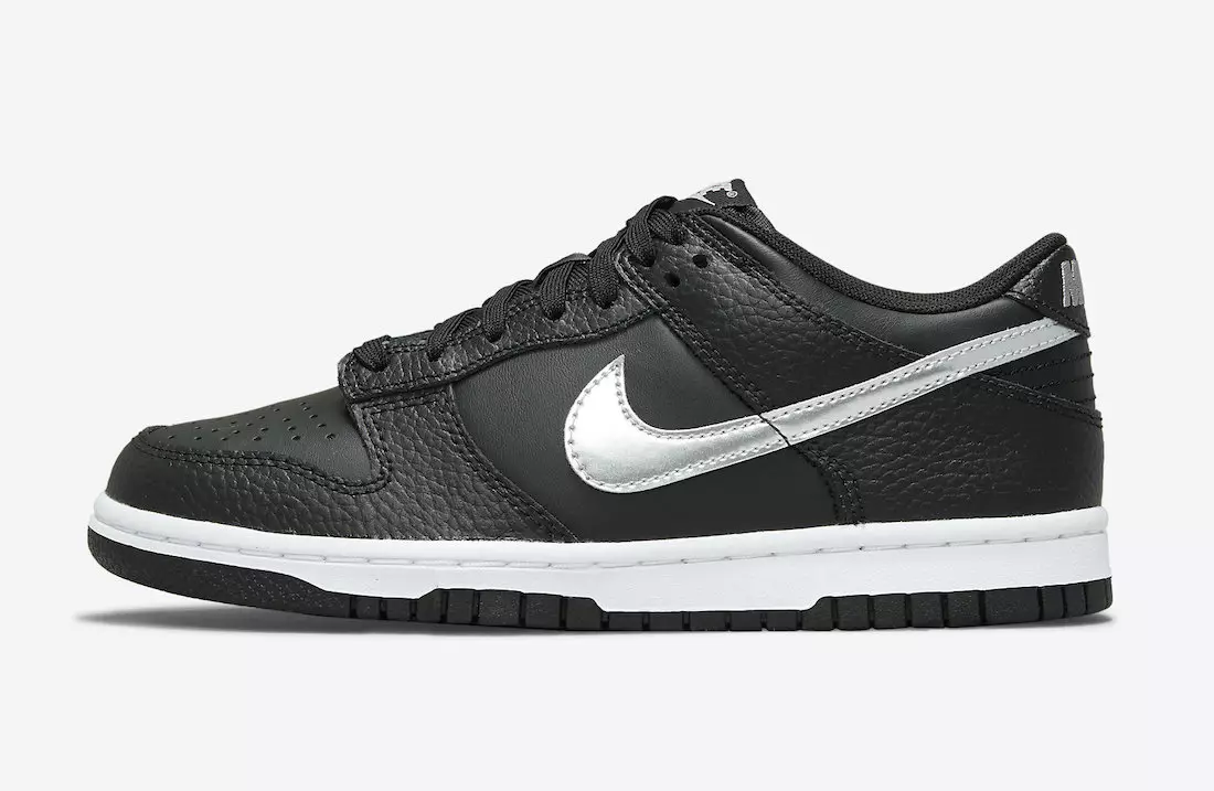 Nike Dunk Low GS Black Sliver DC9560-001 Väljalaskekuupäev