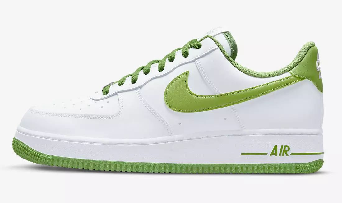 Nike Air Force 1 დაბალი თეთრი მწვანე DH7561-105 გამოშვების თარიღი