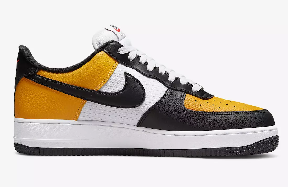 Nike Air Force 1 Black University Gold DQ7775-700 Թողարկման ամսաթիվ