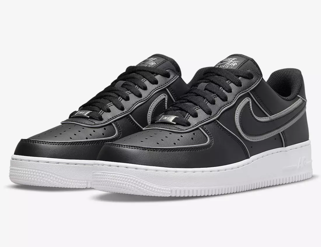 Nike Air Force 1 Low Black Reflektif DQ5020-010 Tanggal Rilis