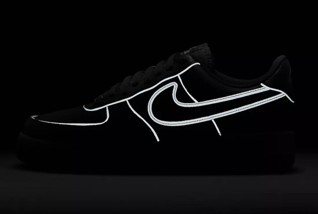 Nike Air Force 1 Low Black Reflekterende DQ5020-010 Utgivelsesdato