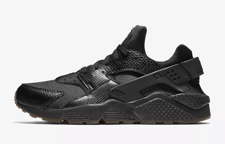 Nike Air Huarache Snakeskin Noir Gum 318429-052