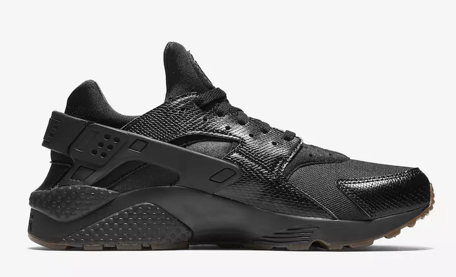 Nike Air Huarache Snakeskin Noir Gum 318429-052