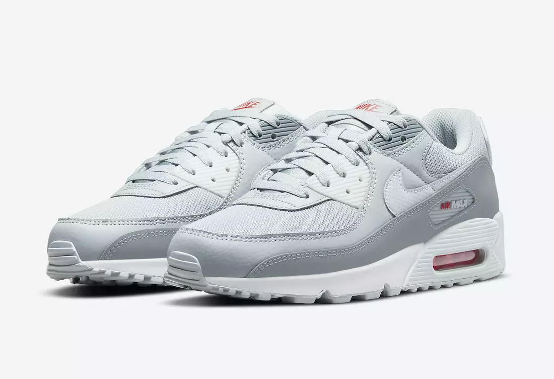 Nike Air Max 90 Grau Rot DM9102-001 – Erscheinungsdatum