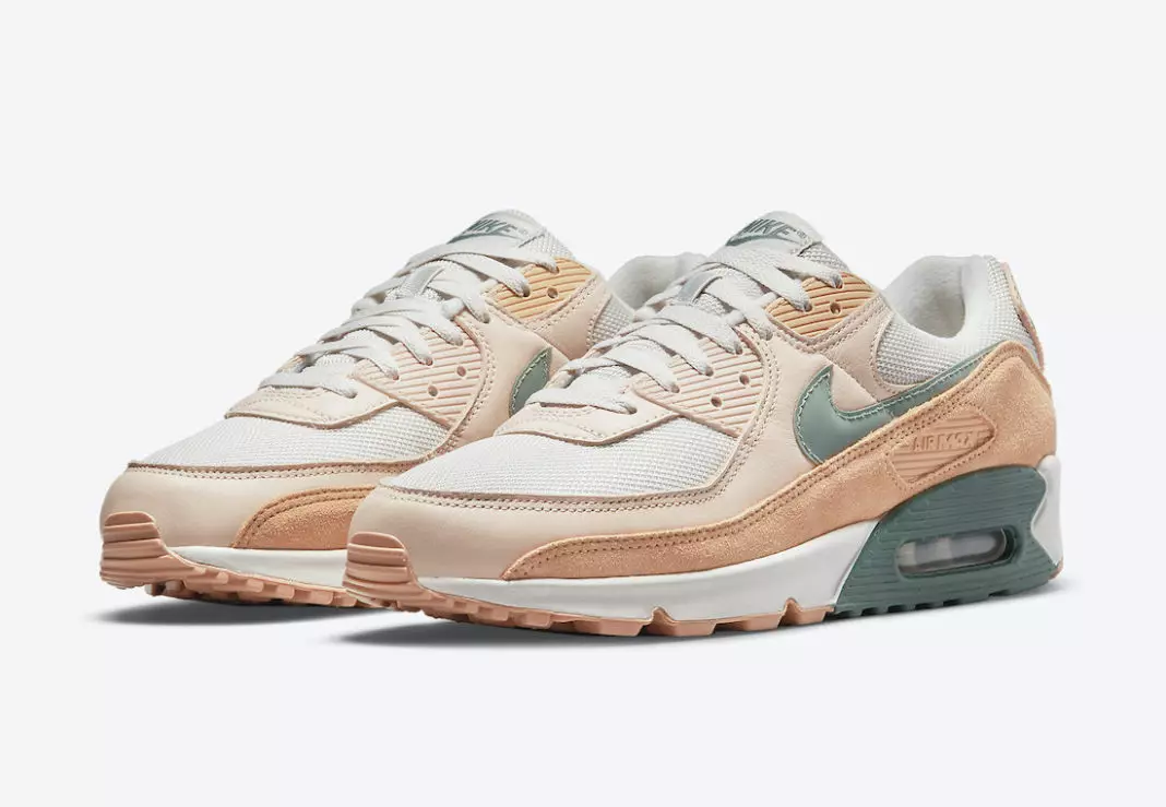 Nike Air Max 90 PRM Light Bone Dutch Green Shimmer DM2829-002 Дата на издаване