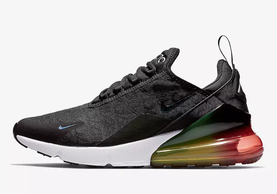 Nike Air Max 270 Black Multi-Color AQ9164-003 Udgivelsesdato