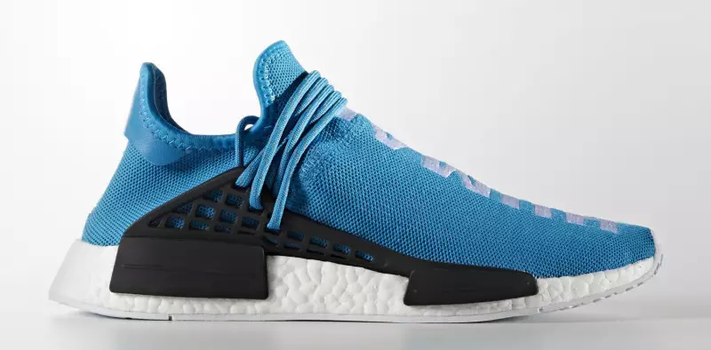 Pharrell Williams x Adidas HU NMD Human Being Shale Blue